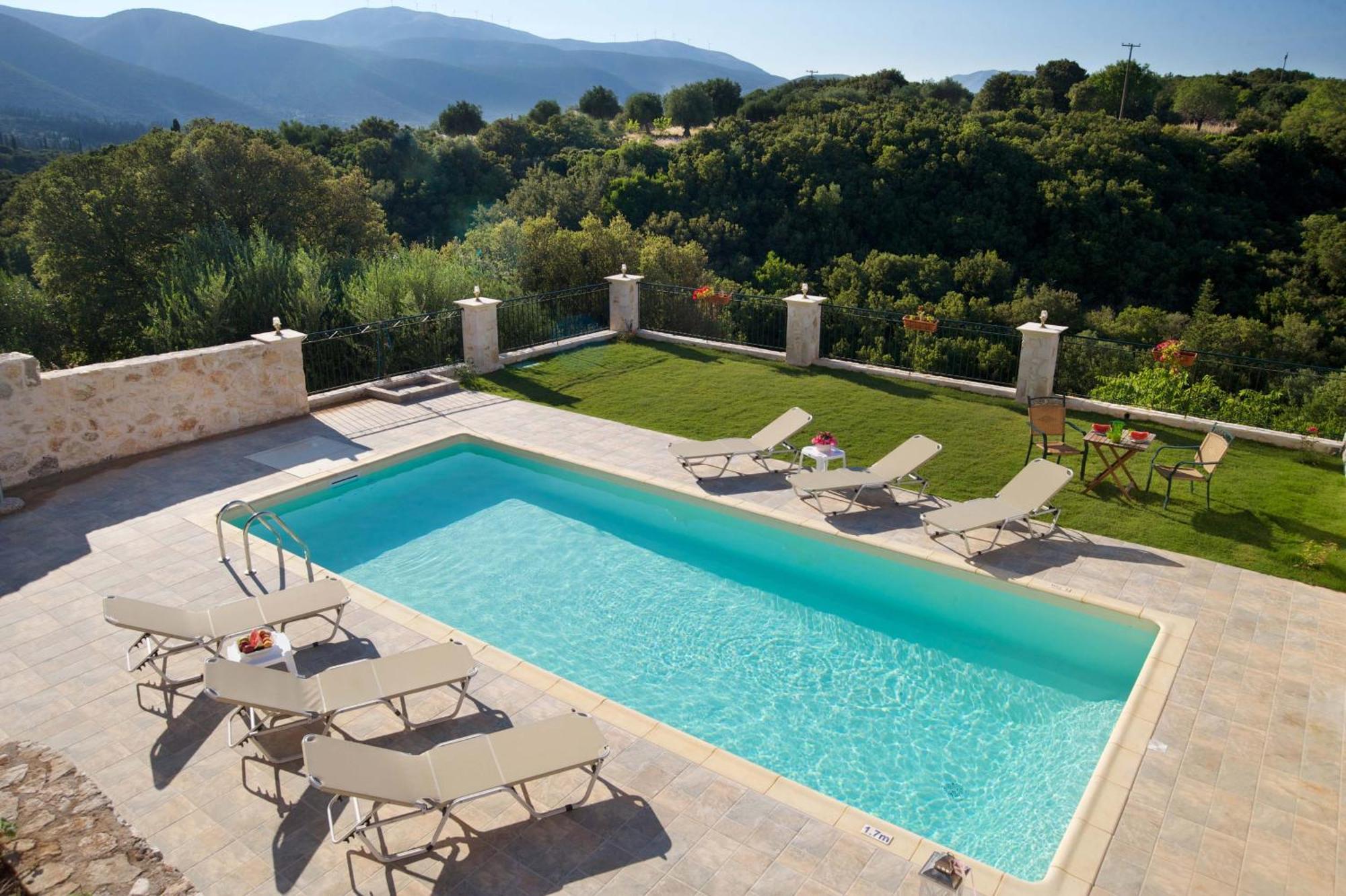 Superb Villa With Private Pool Peaceful Location Sami  Exteriör bild